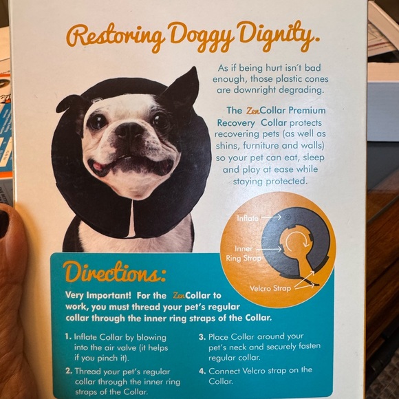 Inflatable Recovery Collar - Picture 2 of 5